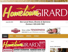 Tablet Screenshot of hometowngirard.com